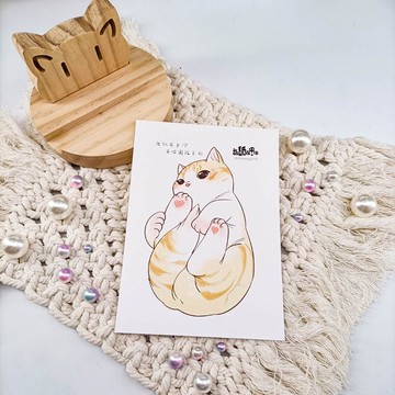 ME182-A19_我紙在乎你百喵圖鑑系列明信片_postcard