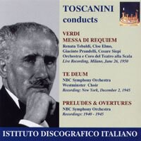 托斯卡尼尼指揮作品集 - 威爾第：安魂曲 (1940-1945) Toscanini Conducts - Giuseppe Verdi: Messa di Requiem (1940-1945) (2CD) 【IDIS】
