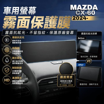【現貨秒出開發票】 MAZDA CX60 保護貼 CX60 保護膜 CX60 導航螢幕保護膜 霧面抗指紋 保護貼