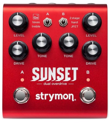 Strymon Sunset Dual Overdrive 雙破音 效果器