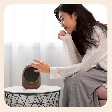 【預購】桌面暖風機-小熊 ｜聖誕禮物 交換禮物 生日禮物 冬季暖物 桌上型暖氣 辦公室小物 棕