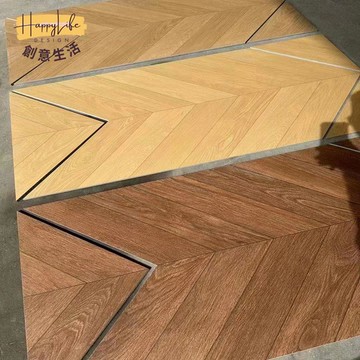 【臺灣公司 可打統編】免運 木紋磚 鱼骨纹瓷砖600x1200奶油风客厅卧室仿木地砖奶油色木纹砖防滑地砖 可開發票 全館六折 工廠現貨直銷 新品特價 c1082