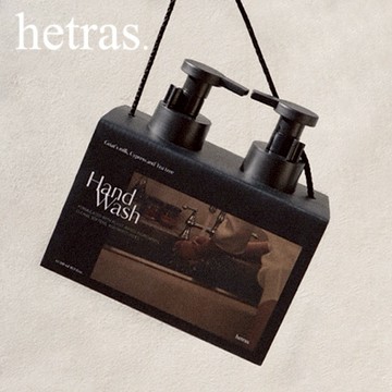 【hetras】首席調香師香氛泡沫洗手液禮盒 500mlx2