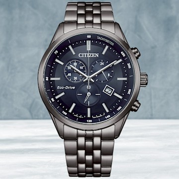 CITIZEN星辰 GENT S系列 亞洲限定款 光動能計時腕錶 新年禮物 推薦 送禮 42mm/AT2577-57L