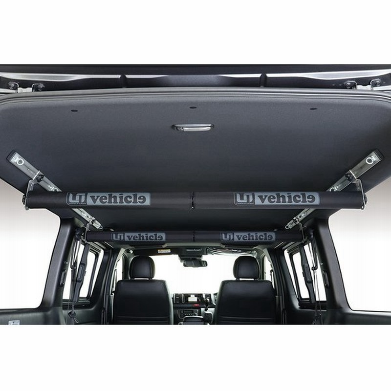 新しい ユーアイビークル 200系ハイエースワイドボディ用 ＵＩ-Ｖｅｈｉｃｌｅ ルームキャリア ルーフボックス、キャリア