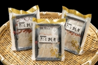 浜中町産浜ゆでタコ　お刺身スライス（150g×3パック）