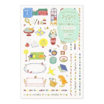 MIDORI Yuru Log貼紙2枚