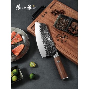 張小泉菜刀家用鍛打斬切兩用刀具前切后斬多用廚房片鋼肉刀木蘭