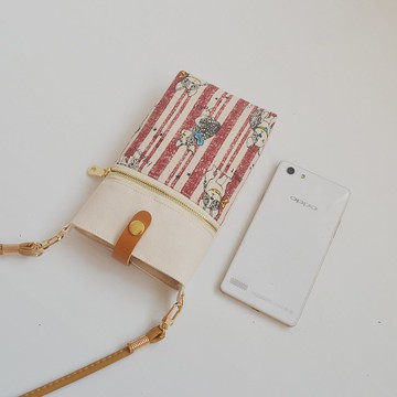 鬥牛犬 側背手機袋 手機包 輕便隨身包