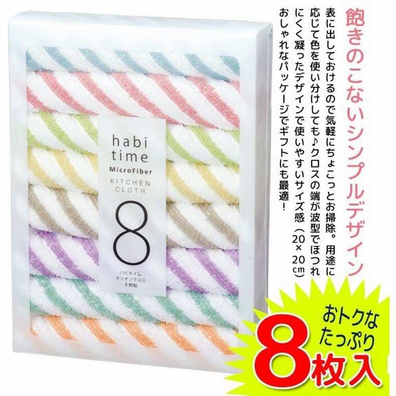 万能クロス 8枚入セット 洗剤がいらない 魔法のマイクロファイバークロス 8p 拭くだけ汚れ落とし 洗車 キッチン 超吸水 速乾性 ギフトbox ハビタイムクロス 通販 Lineポイント最大0 5 Get Lineショッピング