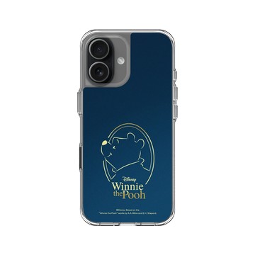 iPhone 17 Clear Case（相機按鈕） 透明 - 迪士尼-小熊維尼 Disney Winnie The Pooh - 時尚線條款