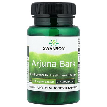 Swanson Vitamins, 阿江欖仁樹樹皮，標準化，500 毫克，60 粒素食膠囊