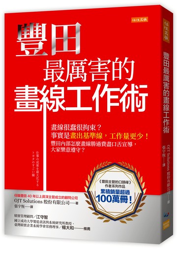 豐田最厲害的畫線工作術：畫線很蠢很拘束？事實是畫出基準線，工作量更少！ 豐田內部怎麼畫線勝過費盡口舌宣導，大家樂意遵守？