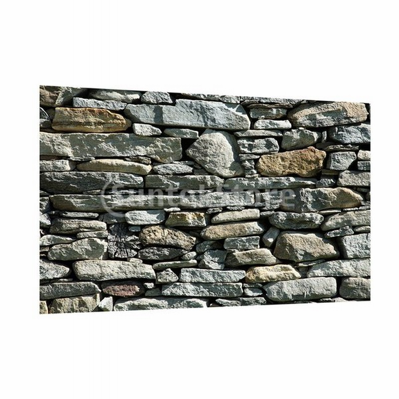 水槽風景アクセサリー接着剤ポスター水族館装飾ステッカー 岩 通販 Lineポイント最大get Lineショッピング