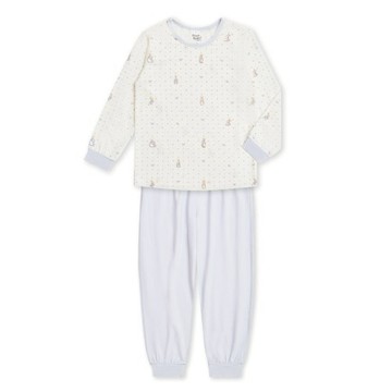 甜心兔圓領冷氣衫套裝 (水晶紗)