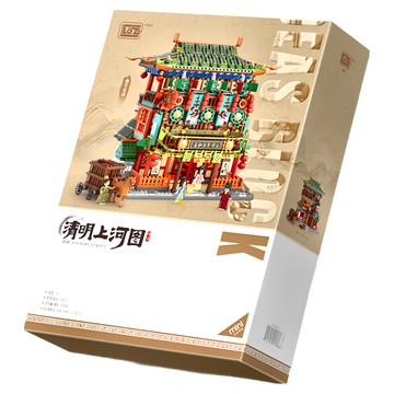 LoZ 孫羊正店積木 23.5 x 19.5 x 23cm 2837個  孫羊正店  1盒