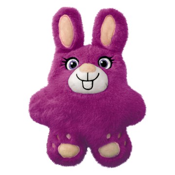 KONG 寵物狗玩具 SNZ24  M  大臉啾啾粉兔  1個