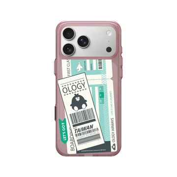 iPhone 17 Pro Max Clear (相機按鈕) 晶醺玫 - 奧樂雞 Ology - TRAVELING