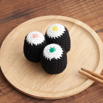 pom pom sushi 針織壽司【細卷一入】