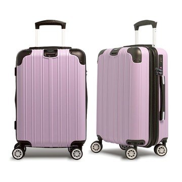 【Alldma鷗德馬】29吋熱銷款拉鏈行李箱Z2S-櫻花粉(贈保護套C2+B2棋盤束帶+多功能海關鎖)