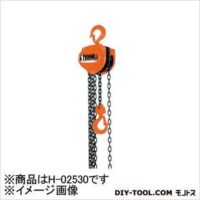 象印 スーパー100H級チェーンブロック2.5t H-02530 1点 通販 LINEポイント最大0.5%GET LINEショッピング