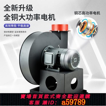 【全網低價 可打統編】林秀WL物料機輸送抽工風機力業高壓離心蝸殼除塵吸料風強吸送鼓風