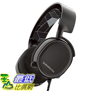 [美國直購] SteelSeries Arctis 3 黑色 電競 遊戲耳機 Gaming Headset with 7.1 Surround for PC， PlayStation 4， Xbox One， VR