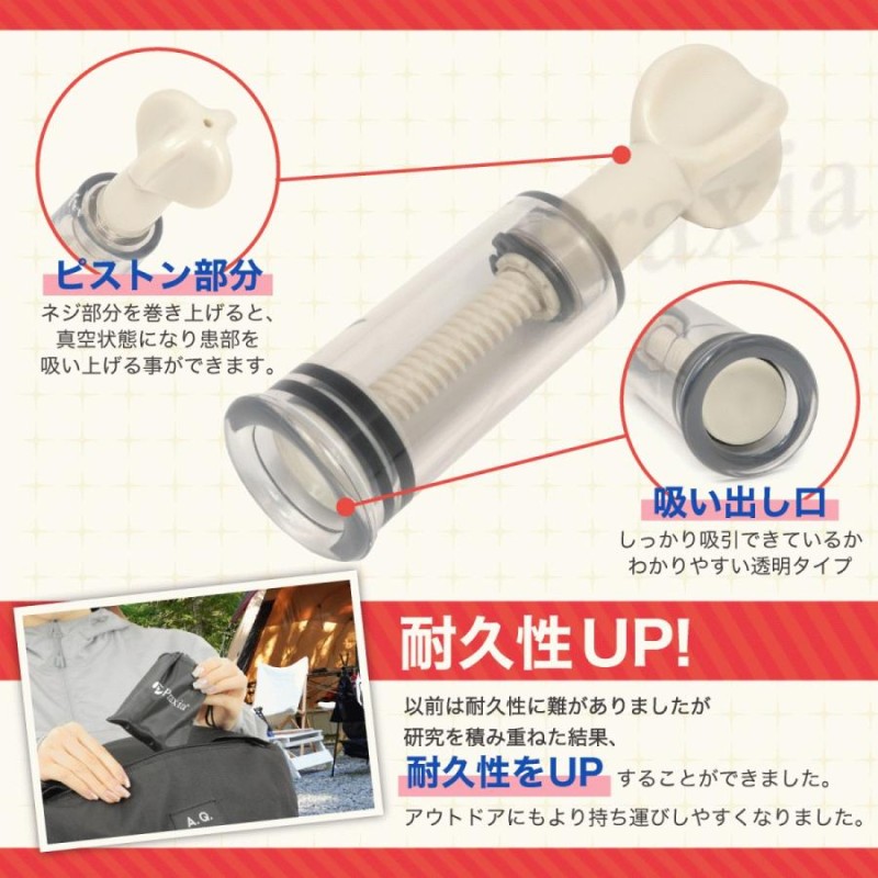 ニップルサッカー 乳頭吸引器 陥没 乳首 吸い玉カップ ポイズンリムーバー 母乳搾乳器 (Mサイズ 1本) Praxia | LINEブランドカタログ