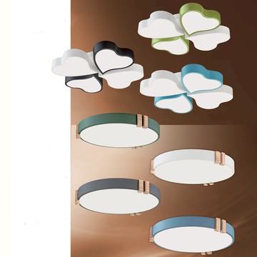 LED三色光吸頂燈  49-64381、64382、64383、64384、64385、64386、64387、64388、64389、6438A、6438B