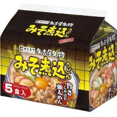 寿がきや　みそ煮込みうどん　91g*５個　 １パック５食入り