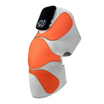 HADER 家用震動電熱護膝帶 多功能膝蓋按摩器 膝關節保暖神器 熱敷驅寒按摩儀 單只 長輩 新年禮物