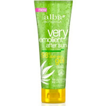 After Sun Gel 98% Aloe Vera 8 Oz by Alba Botanica