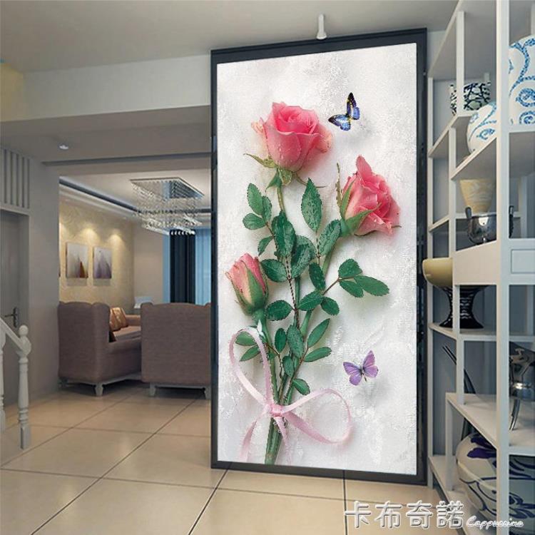 牆紙貼紙現代簡約裝飾壁紙牆貼畫玄關走廊客廳豎版3d立體自黏壁畫 台灣樂天市場 Line購物