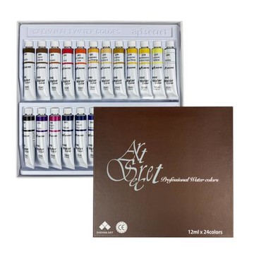 【Art Secret】秘密透明水彩 12ml / 24色 B021224B