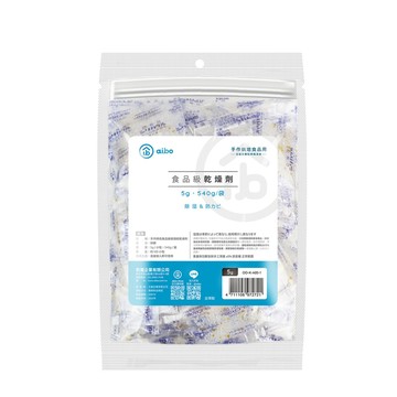 aibo 台灣製 5g 手作烘焙食品用玻璃紙乾燥劑(540g/袋)【1袋】