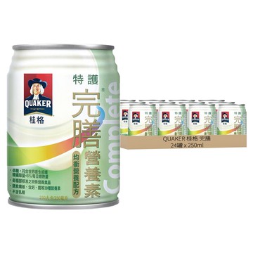 QUAKER 桂格 完膳 特護低糖  250ml  24罐