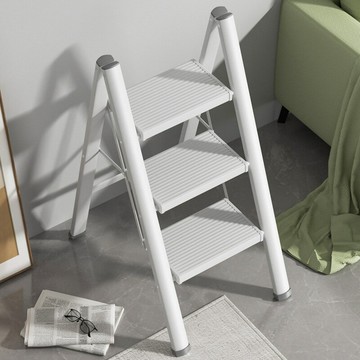 ??快速出貨?? 公司貨 現貨加寬折疊鋁合金花架梯 兩用多功能家用梯 凳子 小型家用三步