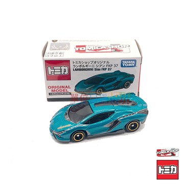 『 單位日貨 』 日本正版 TOMICA 多美 SHOP 專賣店限定 藍寶堅尼 FKP 37 合金 小車