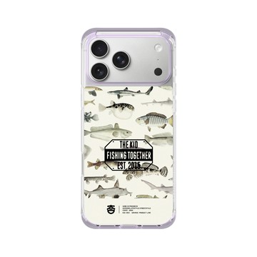 iPhone 17 Pro Max ClearX (MagSafe 兼容) 夢透紫 - KID - 魚群圖鑑
