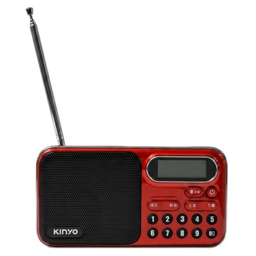 Kinyo 收音機 123 x 32 x 64mm 223g  RA-5516  1個