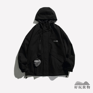 好玩旅物日系露營登山防水防風機能科技衝鋒外套 防水外套 防風外套 機能外套 z07