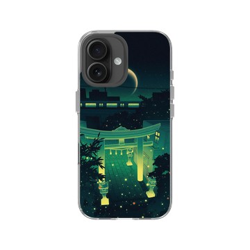 iPhone 16 Clear Case（相機按鈕） 透明 - Denise Rashidi (Surudenise) - Japan at Night 日本夜未眠
