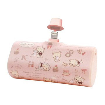 Rilakkuma 拉拉熊 PD快充 直插式口袋隨身行動電源 Lightning款  PRL-116  貓咪小白熊