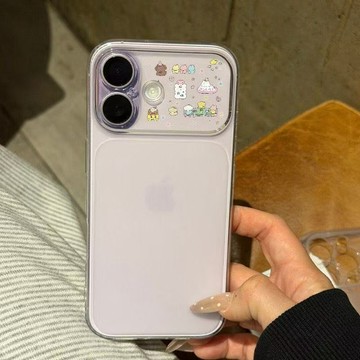 可愛動物聚餐適用蘋果17PROMAX 16 15秒變大視窗iPhone14 13軟殼