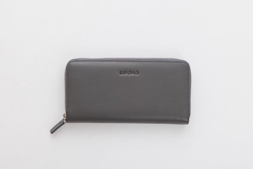 真皮大容量長夾|石墨灰【父親節禮物】【禮物包裝】