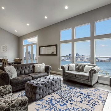 Fuwaly｜立上海系列_藍波地毯-240x340cm