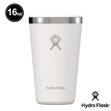 Hydro Flask 16oz/473ml 保溫 隨行杯 經典白