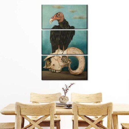 Canvas Prints Art Poster Modern Pieces Wall Picture Just Bones Painting Painting Artwork Framed Home Decoration Bedroom Living Room Stretched and Fr