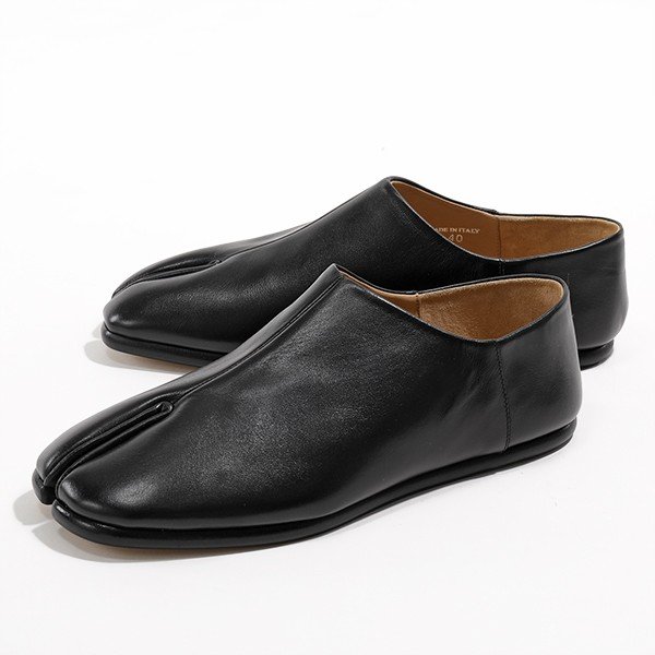 Maison Margiela メゾンマルジェラ 22 S57wr0051 Pr516 レザー タビシューズ スリッポン 足袋 バブーシュ T8013 靴 メンズ 通販 Lineポイント最大0 5 Get Lineショッピング