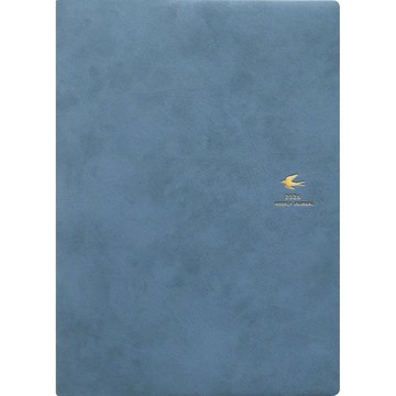 MATOKA 手帳 2026 年版 1 月開始 A5 週記 縱向筆記本 Sofia Swallow